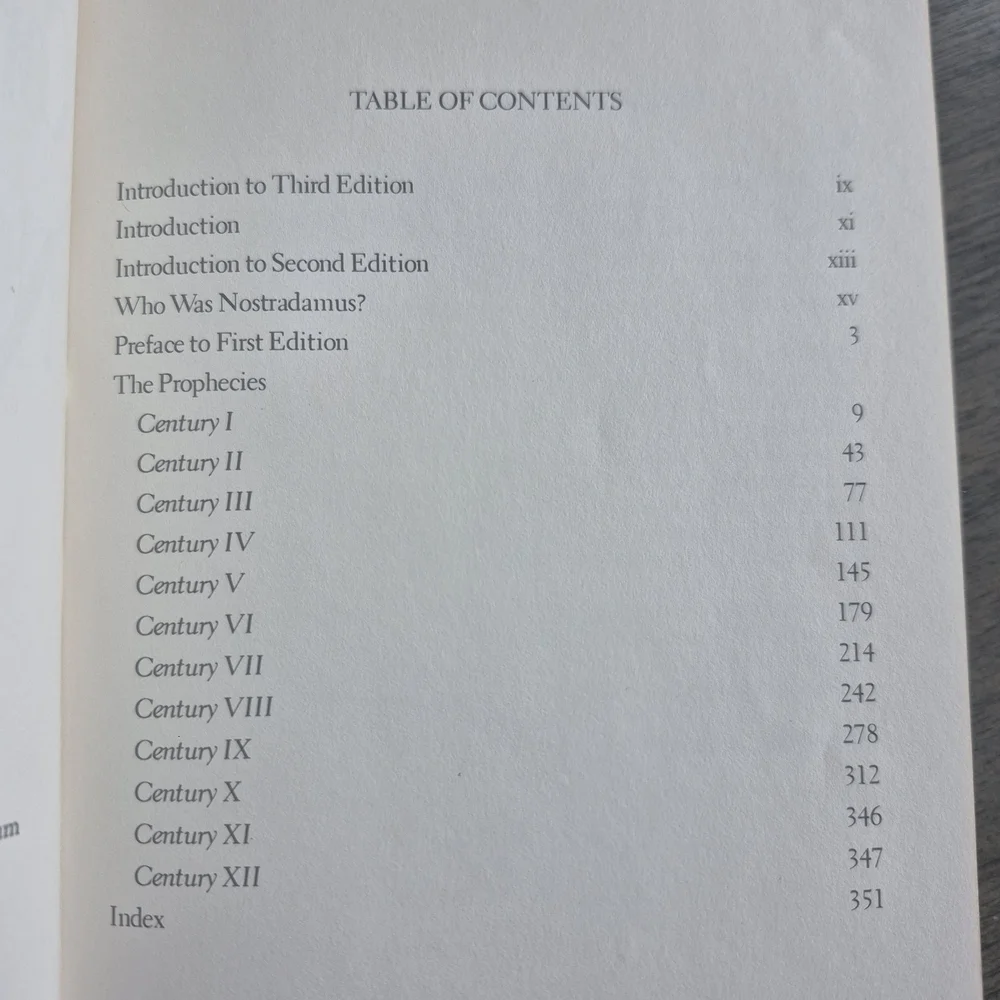 The Complete Prophecies of Nostradamus Book - Picture 7 of 10